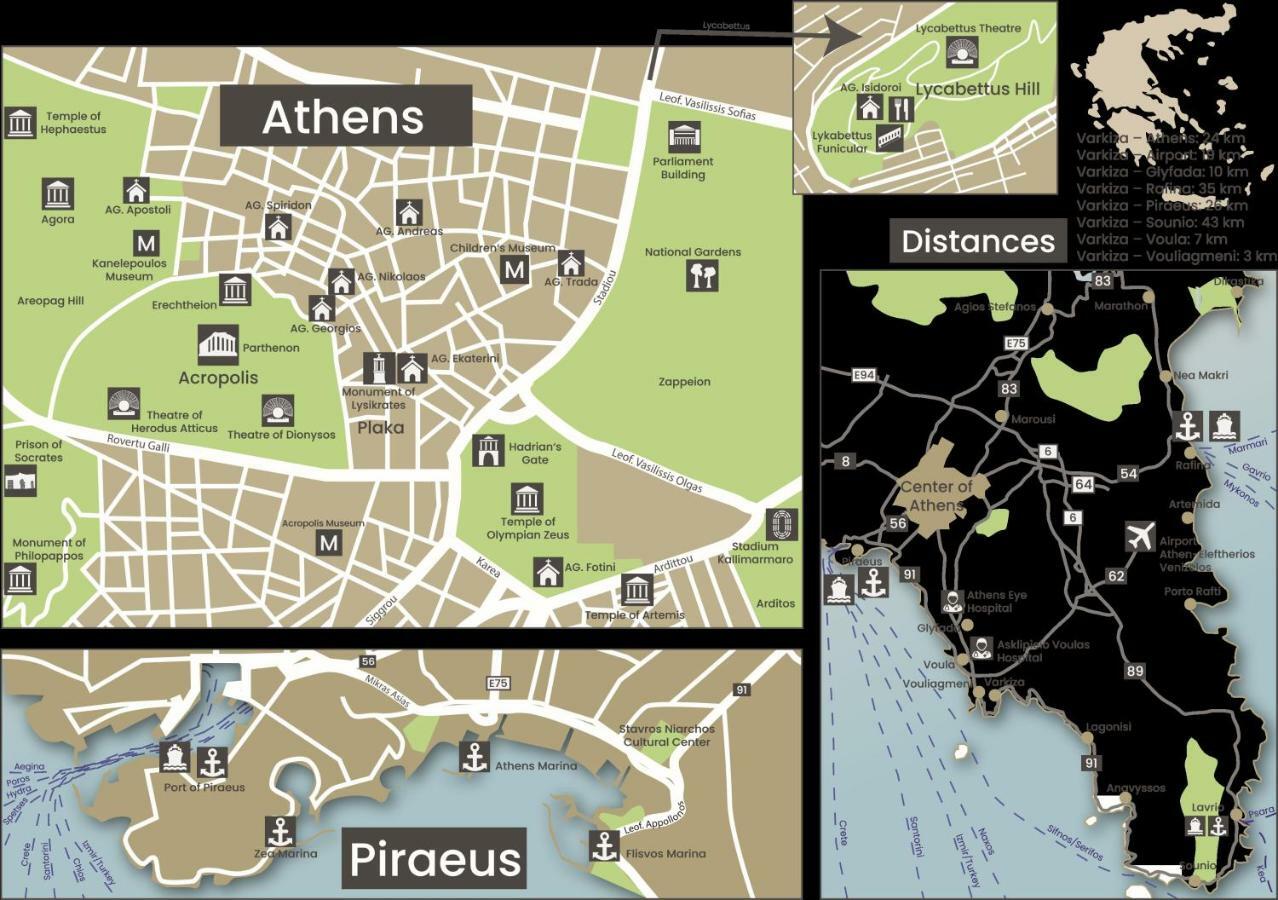 Starapartment Athens-Varkiza Top 2 المظهر الخارجي الصورة